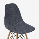 Lilletr&uuml;kiga koorega toolikatted Elastne istmepadja katte kaitse toolidele Sisseehitatud k&ouml;&ouml;k elutuba kodukaunistuseks 1 tk