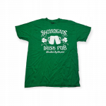 Koszulka T-shirt męski okrągły dekolt SPENCER'S NADRUK L