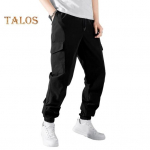 Meeste kaubap&uuml;ksid Pingutusn&ouml;&ouml;r elastne v&ouml;&ouml;koht &uuml;hev&auml;rviline Muti taskud pahkluudega lahtised spordip&uuml;ksid igap&auml;evaseks kandmiseks vabaaja p&uuml;ksid M must