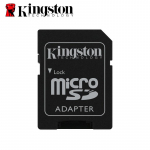 Kingston SD-adapter Micro SD-kaardilt SD-kaardile, TF-kaardi Micro SDHC-lt SD SDHC-le adapter t&ouml;&ouml;tab vanemate kaamerate ja meditsiiniseadmete m&auml;lukaartidega SD Adapter（1 PCS）
