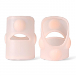 2 tk sissekasvanud varbak&uuml;&uuml;ne korrigeerivad varrukad &ndash; valu leevendav k&uuml;&uuml;nte kasvu ennetav, l&otilde;hnatu jalahooldus beež