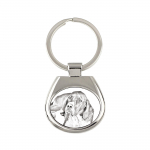 English Pointer I - keychain with a dog, keychain with a print, personalized pendant from the Art-Dog brand
