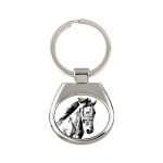 Mustang - keychain with a horse, keychain with a print, personalized pendant from the Art-Dog brand