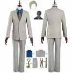 Nanami Kento Cosplay Kost&uuml;&uuml;m Anime Cosplay Jujutsu Kaisen Kost&uuml;&uuml;m Meeste &Uuml;likond S&auml;rk P&uuml;ksid Rihm Lips Peo Parukas &Uuml;likond L-(Costume+Wig)