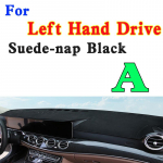 2009-2016 Ford Fiesta SE ST RS B6 Mk6 armatuurlaua katte armatuurlaua katte armatuurlaua p&auml;ikesekaitsepadja kaunistuste jaoks Left Hand Drive must