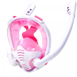 T&auml;isn&auml;oline snorgeldamismask 180&deg; Panoraamvaade Silikoonist kuivpealne snorgeldamine Sukeldumisprillid koos 2 snorkliga uduvastased lekkevastased prillid S/M