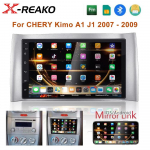 7-tolline CHERY Kimo A1 J1 2007 2008 2009 jaoks Raam Kaabel Multimeedia Video M&auml;ngija Navigatsioon Android Toetab ADAS DVR WIFI 1+32