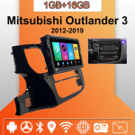 Android Carplay Autoraadio Mitsubishi Outlander 3 2012-2019 jaoks Multimeediam&auml;ngija Peak Unit Stereo GPS-navigatsioon BT WIFI 2+32GB 1+16GB,A