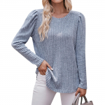 Naiste talvetopid Pikkade varrukatega T-s&auml;rk &Uuml;markaelusega &uuml;hev&auml;rvilised n&ouml;&ouml;biga topid L kohv