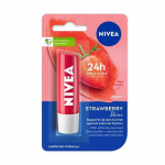 NIVEA Strawberry Shine 4,8 g huulepalsam | 24 H niiskuses sulav valem | looduslikud &otilde;lid | l&auml;ikiv viimistlus, 4,8 g (Pakis 1)