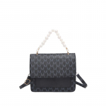 Kvaliteetne v&auml;ike kott naiste 2024 uus trendikas mood p&auml;rlketiga &otilde;lakott mitmek&uuml;lgne v&auml;lismaine stiil messenger v&auml;ike ruudukujuline kott must