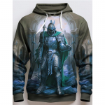 Graafiline templir&uuml;&uuml;tlite meeste mood, 3D-printeriga kapuutsiga spordikapuutsiga kapuutsiga prindiga esitasku kevade ja s&uuml;gise kapuutsiga dressipluus L