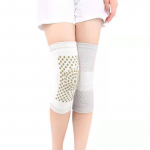 Koirohu soojendusega p&otilde;lvekaitsmed &ndash; termospordi s&auml;&auml;rised s&uuml;giseks/talviseks jooksmiseks ja kaitseks M size, 1 pair of mugwort knee pads hall
