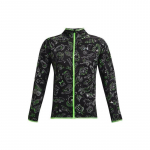 Under Armour Musterdatud T&auml;istr&uuml;kiga Lukuga Kapuutsiga Spordijakk Meeste Jakid Must 1368162-001 XL