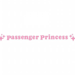 2 tk peegli kaunistuse kleebis reisija printsess t&auml;he peegli kleebis tahavaatepeegli auto vin&uuml;&uuml;lkaunistus naljakas auto kleebis roosa