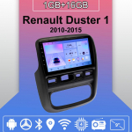 Android Carplay autoraadio Renault Duster 1 2010-2015 multimeediapleieri ja peakomplekti stereo, GPS-navigatsiooniga, Bluetoothi, WIFI-ga, 2+32GB 1+16GB