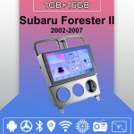 Android Carplay autoraadio Subaru Forester II 2002-2007 multimeediumipleieri peakomplekti stereo GPS-navigatsioon BT WIFI 2+32GB 1+16GB
