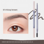 Kahepealine kulmupliiats veekindel mittem&auml;&auml;rduv looduslik kolmem&otilde;&otilde;tmeline meik Kulmupliiats p&uuml;siv seade tudengimood naistele kosmeetika