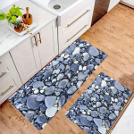 1 tk v&auml;simust leevendav k&ouml;&ouml;gimatt, kivikunstitr&uuml;kiga veekindel libisemiskindel paks pehmendusega k&ouml;&ouml;gimatt raskeveokite mugav seisev matt k&ouml;&ouml;ki 160*200cm