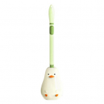 Silikoonist tualetihari koos p&otilde;hjaga pardi kujuga 360 kraadi puhastav seinale paigaldatav tualettpoti puhastusvahend harja puhastamiseks