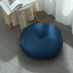 Lihtne Jaapani stiilis Futon Paksustatud Padi/toolipadi &Uuml;mmargune Puuvillane ja Linane Padi Tatami Padi 42X42CM