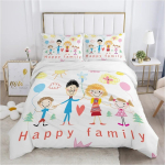 Astronaudi laste voodipesukomplekt lastele beebilapsele kuningas kuninganna tekk multifilmikujundusega tekikott komplekt padjap&uuml;&uuml;r voodipesu voodiriided 70x133cm 2pcs