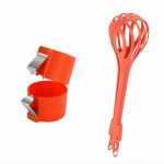 Lihtsalt puhastatav munakoore eraldaja &ndash; kiire koorimise ja munakollase jagaja k&ouml;&ouml;ki, k&uuml;psetustarbed kollane