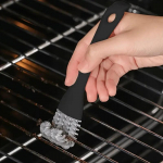 Grilli puhastushari, grillipuhastushari, grillhari, k&ouml;&ouml;gipliidi puhastushari, multifunktsionaalne v&auml;ike k&ouml;&ouml;gihari must