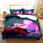Uus Kawaii Steven Universe voodipesukomplekt, &uuml;heinimesevoodi, kaheinimesevoodi, &uuml;lisuur kaheinimesevoodi, t&auml;iskasvanud lapse magamistuba, 3D prindiga anime voodilinade komplekt EU Twin 135x200cm