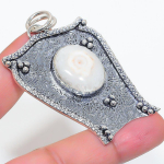 Solar Quartz Handmade 925 Sterling Silver Jewelry Pendant 2.56 e3z17
