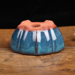 Hiina stiilis bonsai lillepott, keraamiline k&auml;sit&ouml;&ouml;, taimepoti istutusmasin kodusisustus