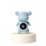 Ujuv digitaalne beebivanni temperatuurim&otilde;&otilde;tur, LED-ekraan, veetester, ohutusmultika sinine