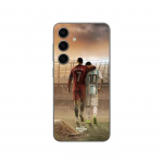 Coque Samsung Galaxy S24 FE CRISTIANO RONALDO MESSI GOAT Maniacase