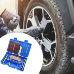 Tire Repair Tools Set Flat Puncture Tool for ATV RV 33 pcs Green 33 pcs