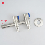 Roostevabast terasest pesumasina segisti Bibcock 1 sisselaskeava 2 v&auml;ljalaskeava Multifunktsionaalne aias vannitoas k&ouml;&ouml;gis k&uuml;lma veega mopi kraan
