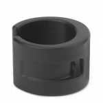 Jalgratta maastikuratta esihargi kaitser&otilde;ngas kummist kokkup&otilde;rkevastane Chiani kaitsekleebis(Must ) must