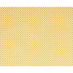 Coupon de tissu coton Crafty cotton - Losanges blancs - Fond Ocre - 45 x 55 cm