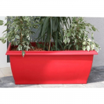 RIVIERA Jardini&egrave;re Evolution - 80 x 40 x H 32 cm - 64 L - Rouge