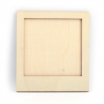Cadre photo en bois &agrave; d&eacute;corer - Polaro&iuml;d - 9,4 x 10 cm