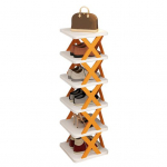 Kingade hoiuriiul Tugev kandev&otilde;ime Kergesti paigaldatav Mitmekihiline eemaldatav hoiukapp Kingariiuli korraldaja 4 roheline