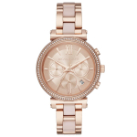 Michael Kors MK6560 Sofie Kronograaf Roosa sihver Naiste k&auml;ekell 38 Heleroosa