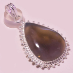 Montana Agate Gemstone Pendant Handmade Gift Unique Design Jewelry 2.2 i9n99