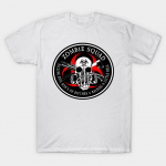 Naiste T-s&auml;rk Biohazard Zombie Squad Fuck U-s&otilde;rmuse plaastriga Harajuku Print Kawaii suvine l&uuml;hikeste varrukatega naiste T-s&auml;rk Top Tee S