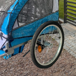 Jalgrattahaagise ratta rattakomponent Tugev lihtne paigaldamine Praktiline tugi Tugev koormus 14 inch