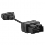 Autodiagnostika kaabli adapter, 20 kontaktiga isane OBD2 16 kontaktiga emane pistik, sobib KIA Sportage jaoks