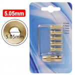 2,35/3,17/4,05/5,05 mm minipuur, vasest materjalist puur