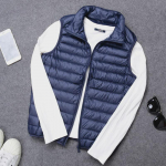 2023 S&uuml;gis/Talv Meeste Kerge Sulepuuvillane Vest, Suurem Suurus Vest, Unisex Disain 3XL