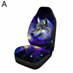 Universaalne autokatte tihenduspol&uuml;ester 3d Wolf All Cover Prindi muster Auto esiosa kaasav sisemus I0s9