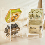 Virnastatavad teepakid Kohvikotid hoiukarp Multifunktsionaalne lauaarvuti ehete hoiukarp V&auml;ike konteiner puhas