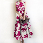 ZANZEA Naiste vabaaja O-kaelusega varrukateta suveprintiga pikk kleit S roheline